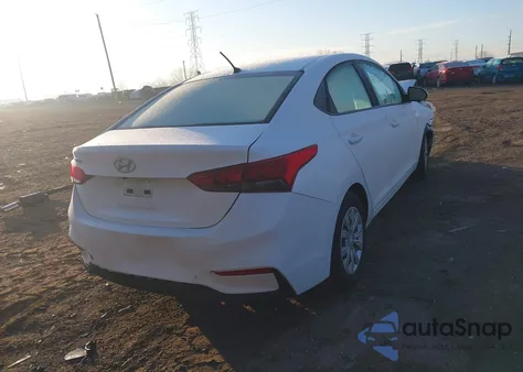 2020 Hyundai Accent Se из США, поврежденный, VIN 3KPC24A63LE106097